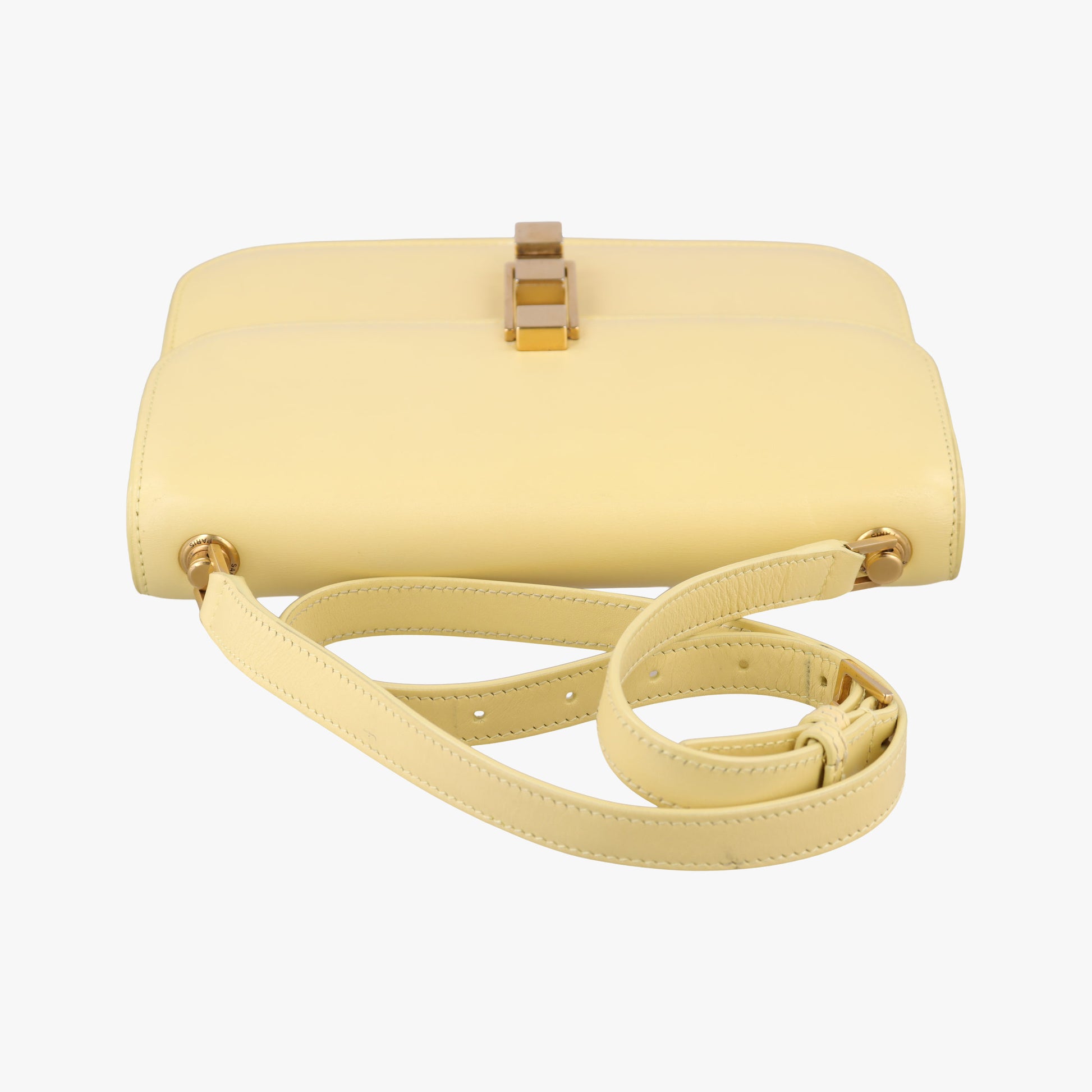 LE Carre TAUPE BOX Yellow Leather GLT633214.0121ル カレ トープボックス イエロー レザー GLT633214.0121