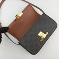 TRIOMPHE Brown PVC coated canvas U-CE-0271トリオンフ ブラウン PVCコーティングキャンバス U-CE-0271