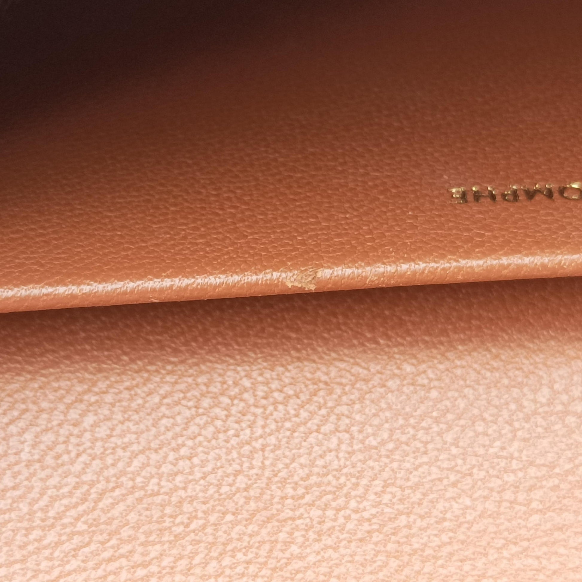 TRIOMPHE Brown PVC coated canvas U-CE-0271トリオンフ ブラウン PVCコーティングキャンバス U-CE-0271