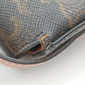 TRIOMPHE Brown PVC coated canvas U-CE-0271トリオンフ ブラウン PVCコーティングキャンバス U-CE-0271