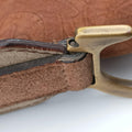 Saddle Brown Pony Hair ×Suede ×Embossed Leather RU 0062サドル ブラウン ハラコ×スエード×型押しレザー RU 0062