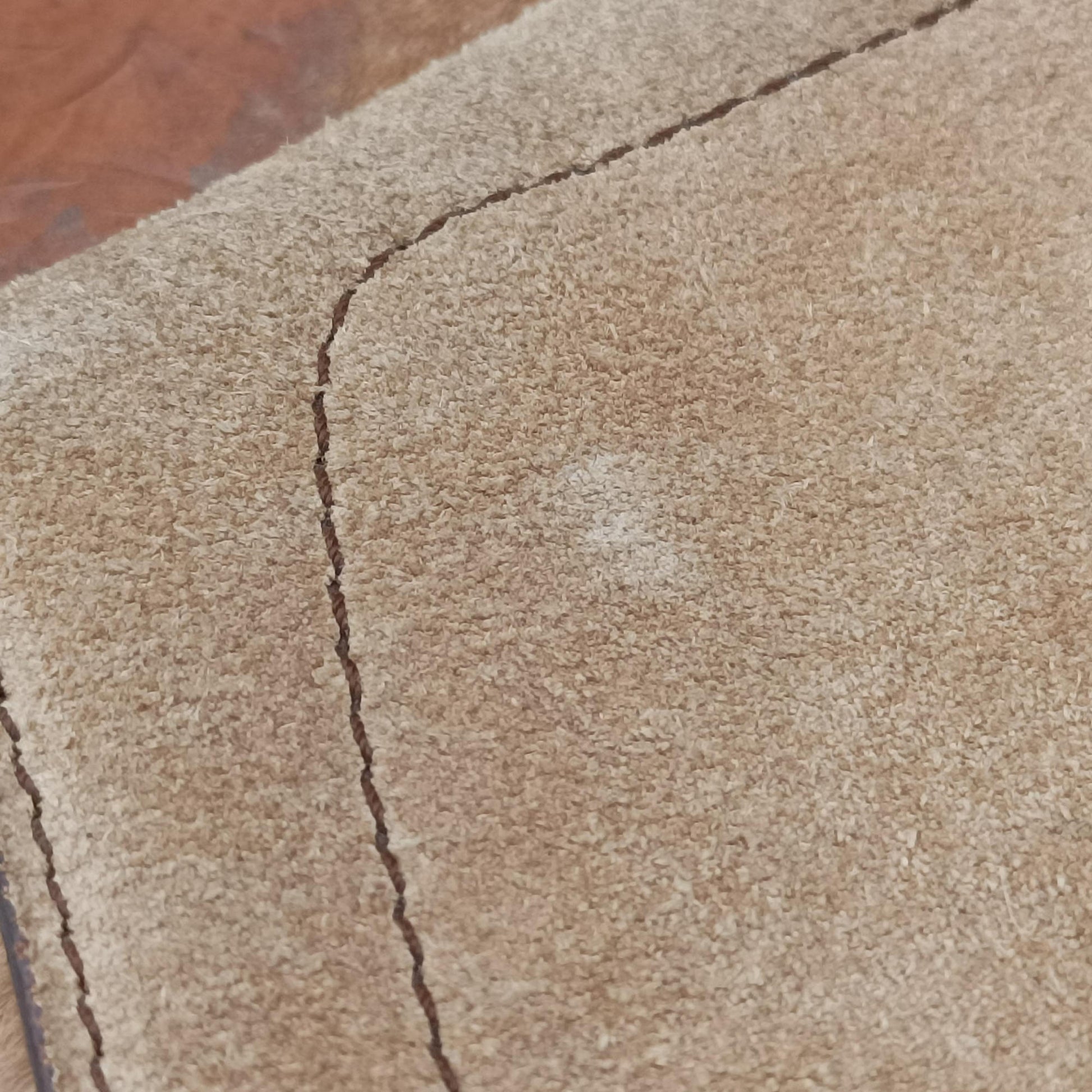 Saddle Brown Pony Hair ×Suede ×Embossed Leather RU 0062サドル ブラウン ハラコ×スエード×型押しレザー RU 0062