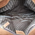 Saddle Brown Pony Hair ×Suede ×Embossed Leather RU 0062サドル ブラウン ハラコ×スエード×型押しレザー RU 0062