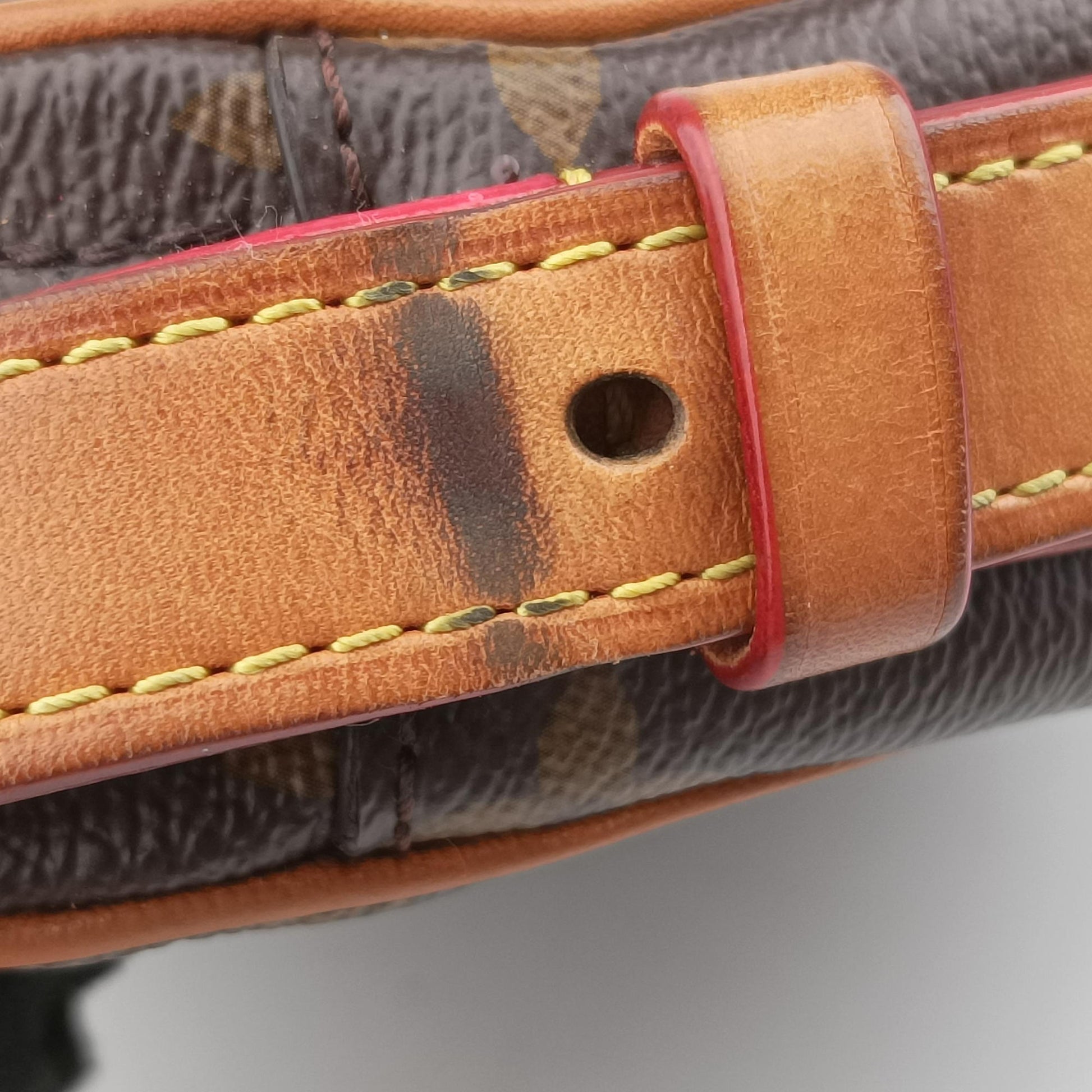 Croissant MM Brown Monogram Canvas M46828 IC Chipクロワッサン MM ブラウン系 モノグラムキャンバス M46828 ICチップ