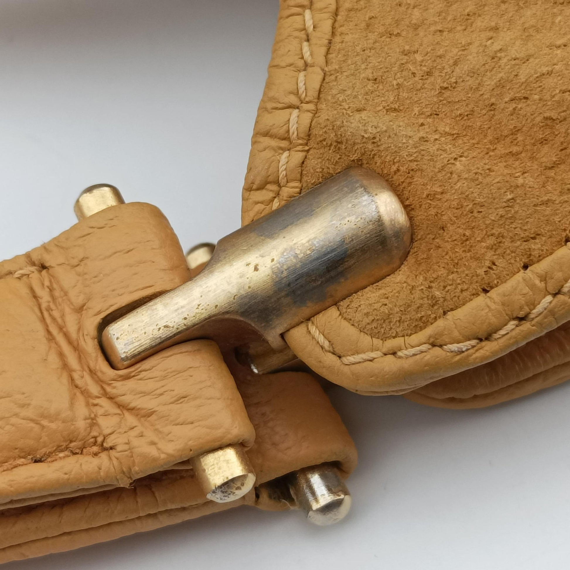 Stirrup Camel Suede 001.05 スティラップ キャメル スエード 001.05 