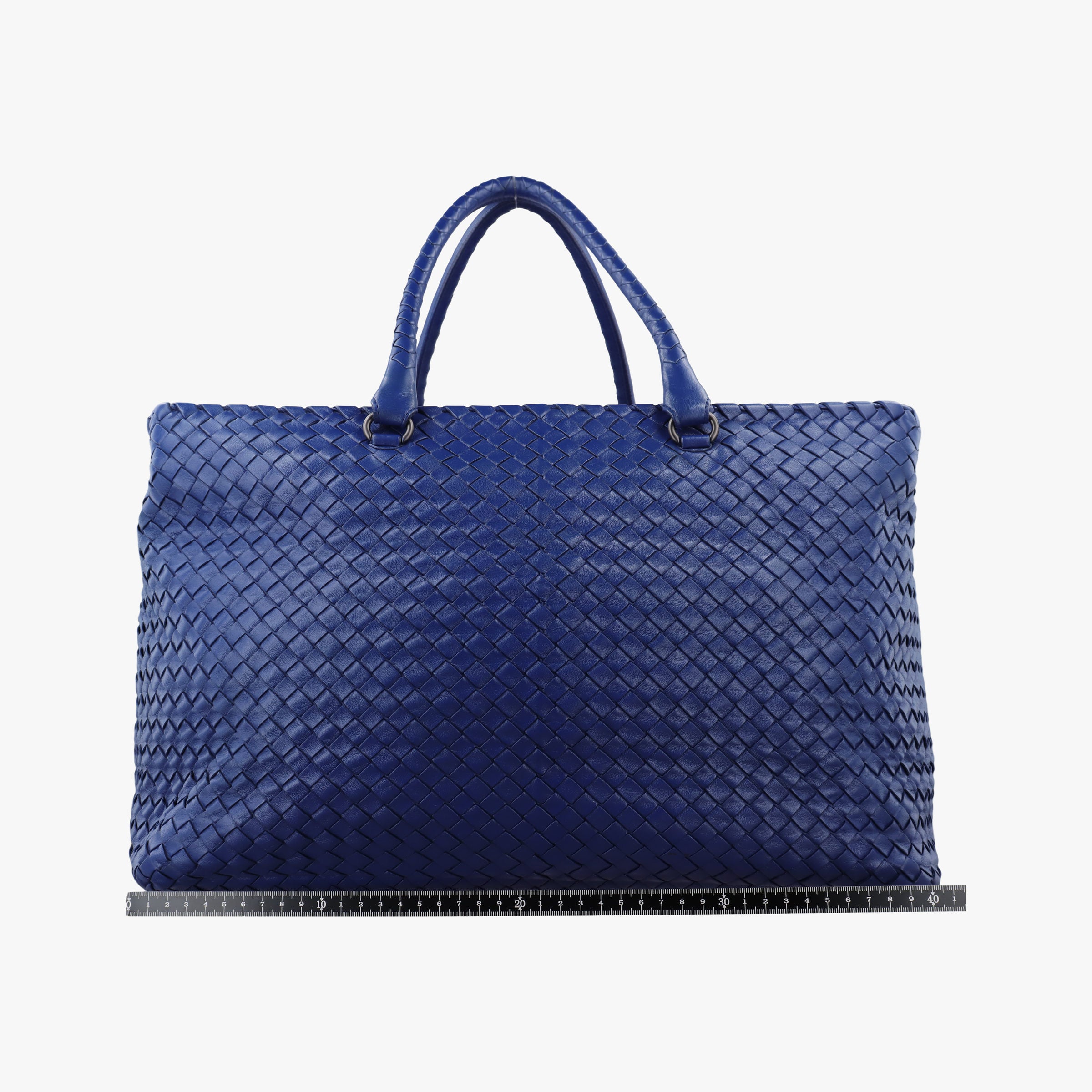 Intrecciato Briefcase Blue lambskin 256347 V0016 4260 EPEV 2011 915 Aイントレチャート ブリーフケース ブルー ラムスキン 256347 V0016 4260 EPEV 2011 915 A