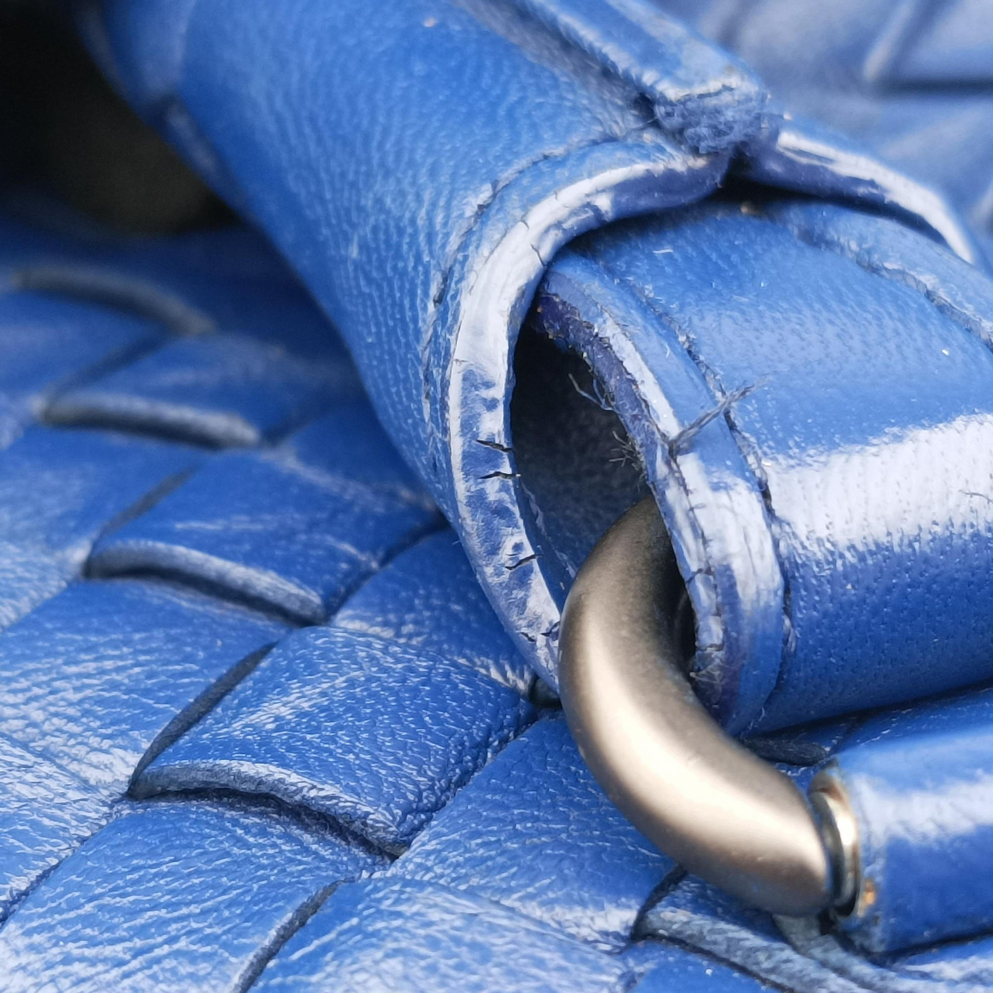 Intrecciato Briefcase Blue lambskin 256347 V0016 4260 EPEV 2011 915 Aイントレチャート ブリーフケース ブルー ラムスキン 256347 V0016 4260 EPEV 2011 915 A