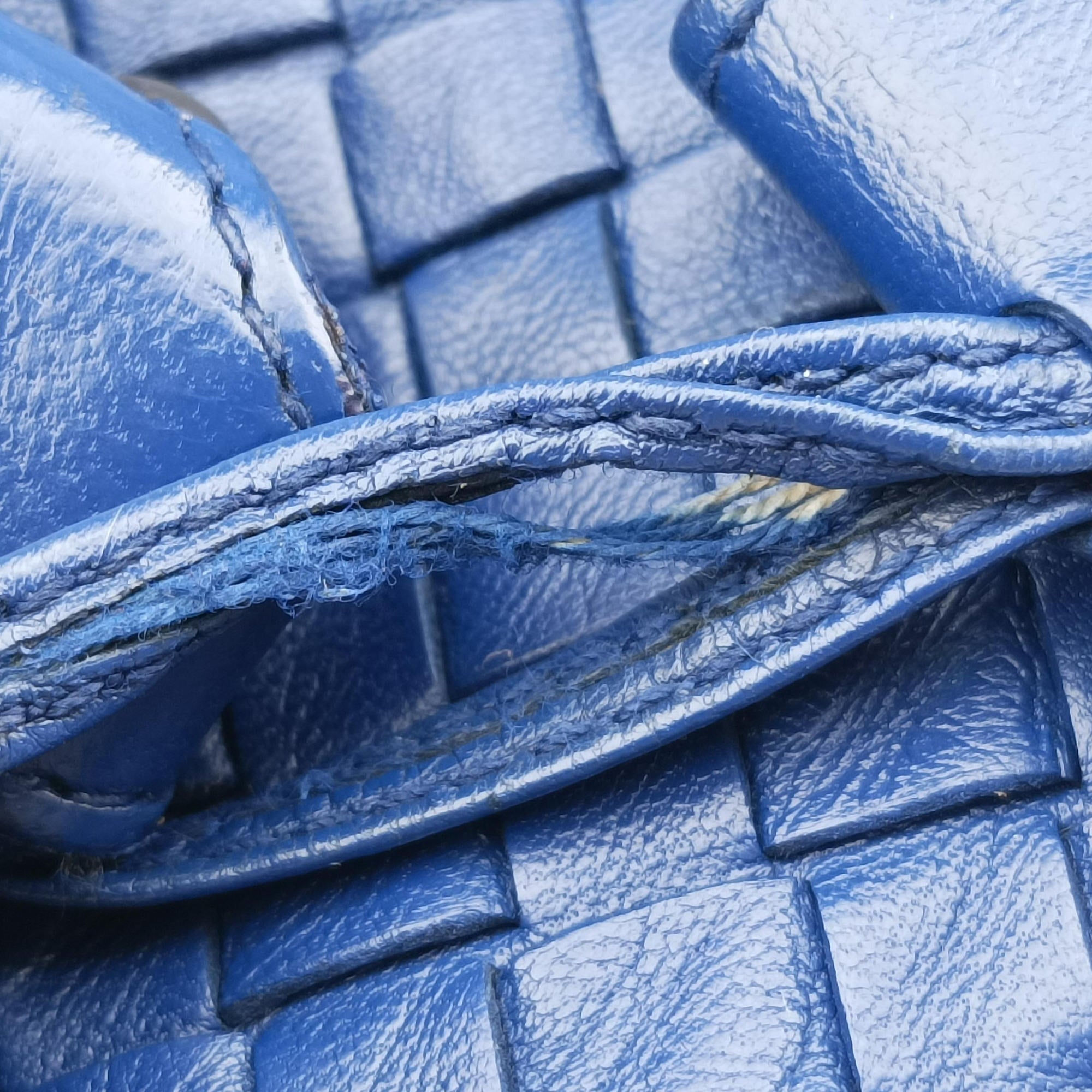 Intrecciato Briefcase Blue lambskin 256347 V0016 4260 EPEV 2011 915 Aイントレチャート ブリーフケース ブルー ラムスキン 256347 V0016 4260 EPEV 2011 915 A