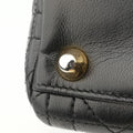 Lady Dior Black lambskin MA-0977レディディオール ブラック ラムスキン MA-0977