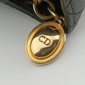 Lady Dior Black lambskin MA-0977レディディオール ブラック ラムスキン MA-0977
