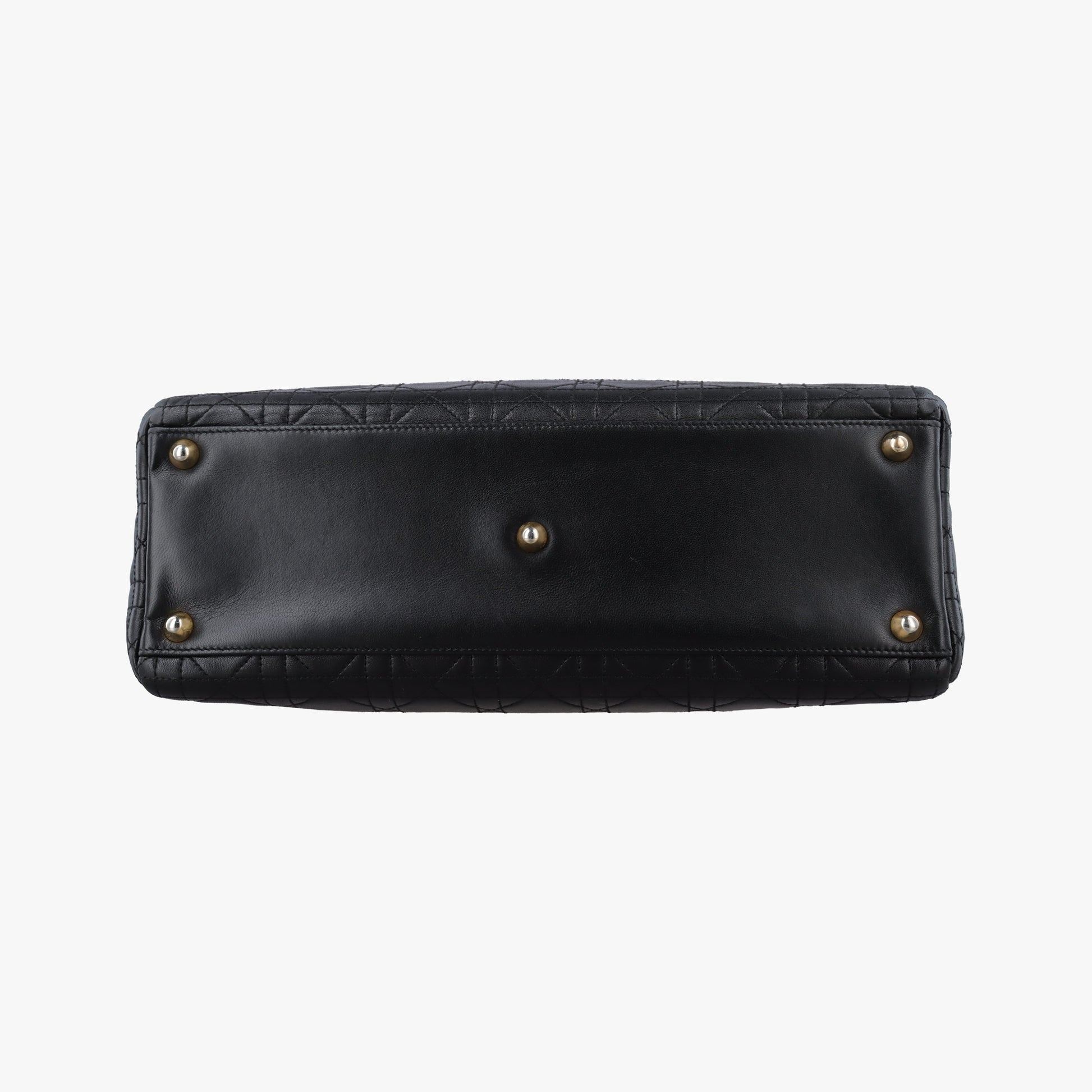Lady Dior Black lambskin MA-0977レディディオール ブラック ラムスキン MA-0977