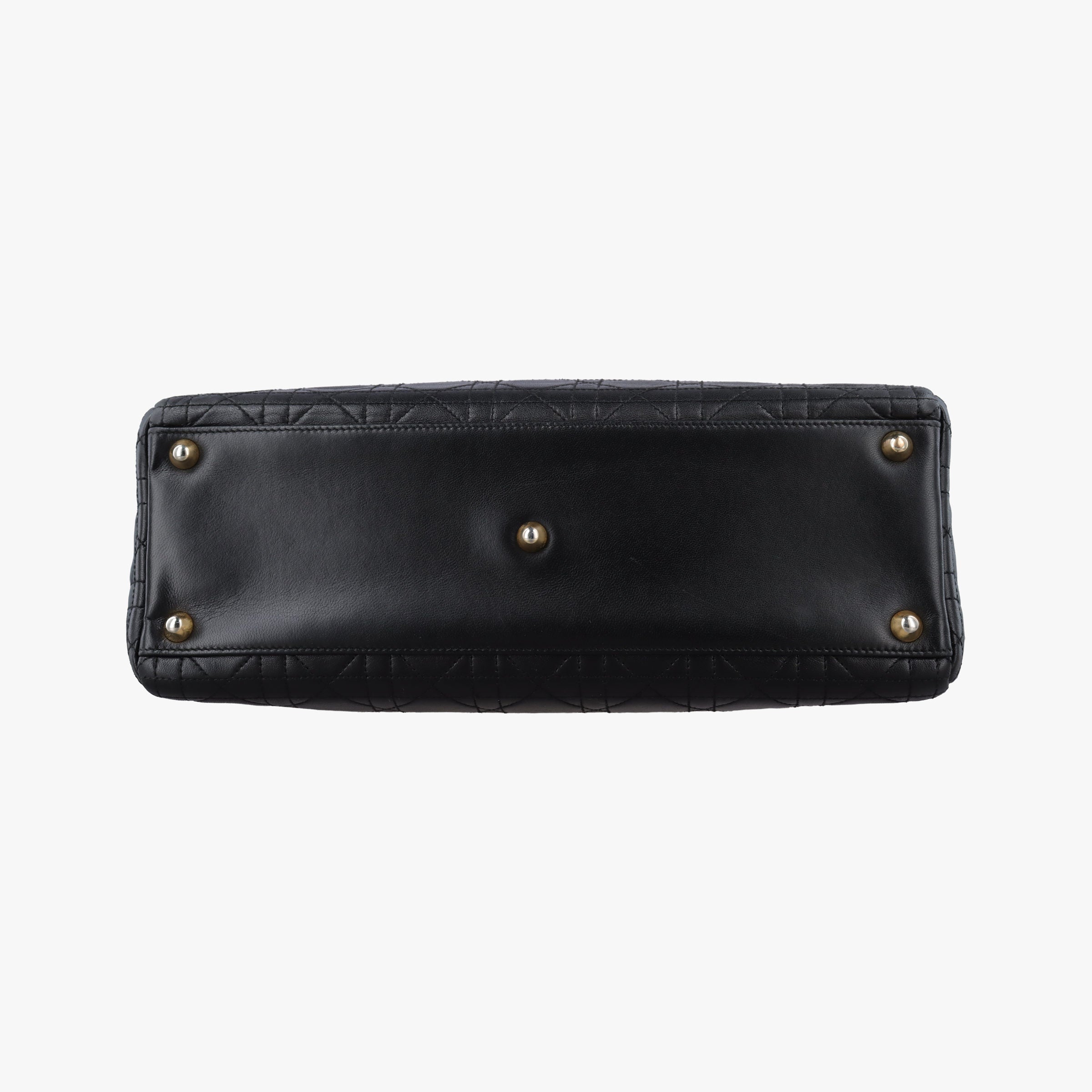 Lady Dior Black lambskin MA-0977レディディオール ブラック ラムスキン MA-0977