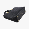 Lady Dior Black lambskin MA-0977レディディオール ブラック ラムスキン MA-0977