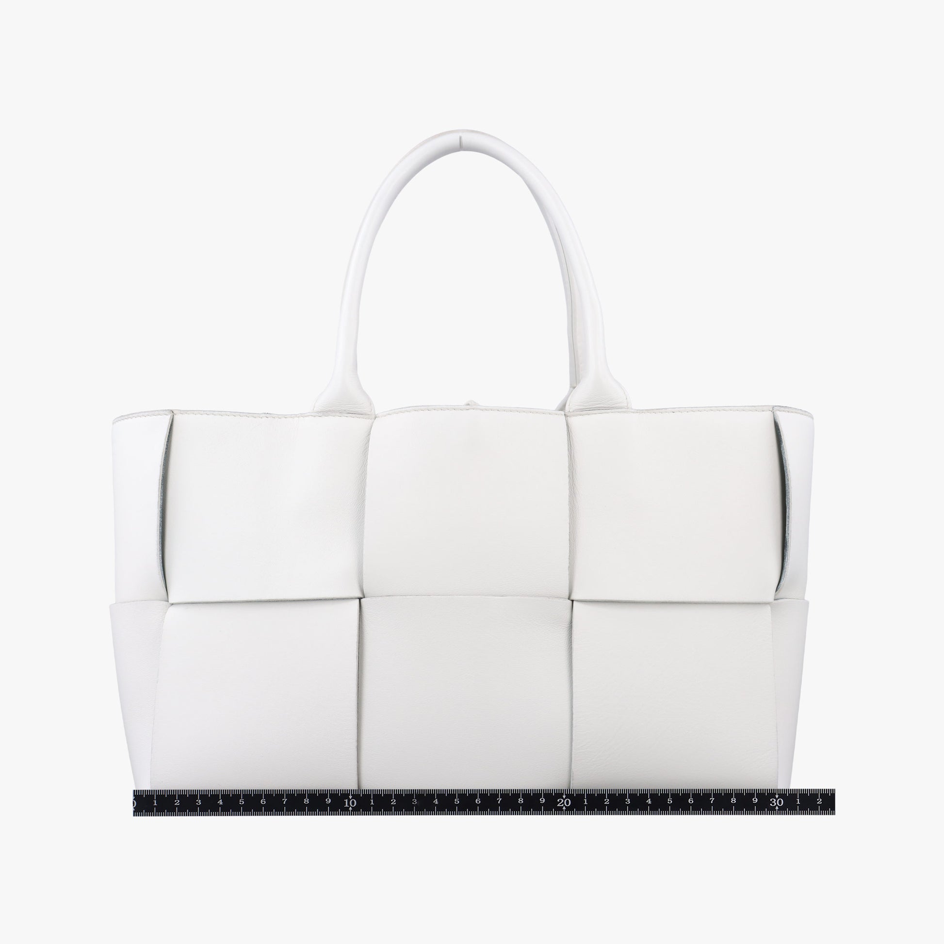THE ARCO Tote White lambskin B09591052H IC Chipザ アルコ トート ホワイト ラムスキン B09591052H ICチップ