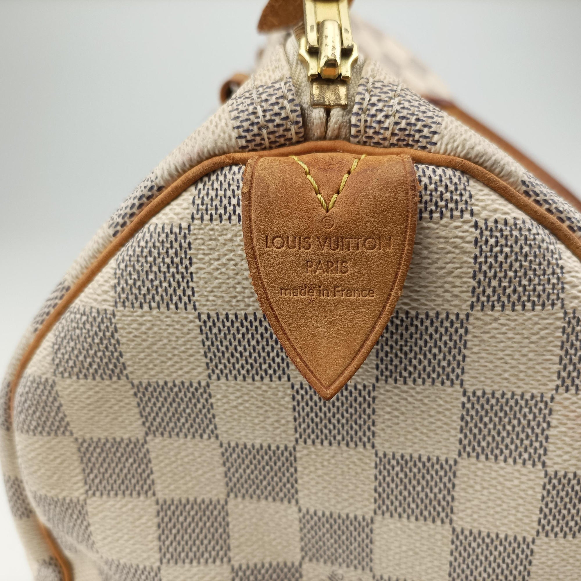 Speedy 30 AZUR Damier Canvas N41533 SP3027スピーディ30 アズール ダミエキャンバス N41533 SP3027