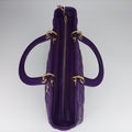 Lady Dior Purple lambskin 15-BO-0172レディディオール パープル ラムスキン 15-BO-0172