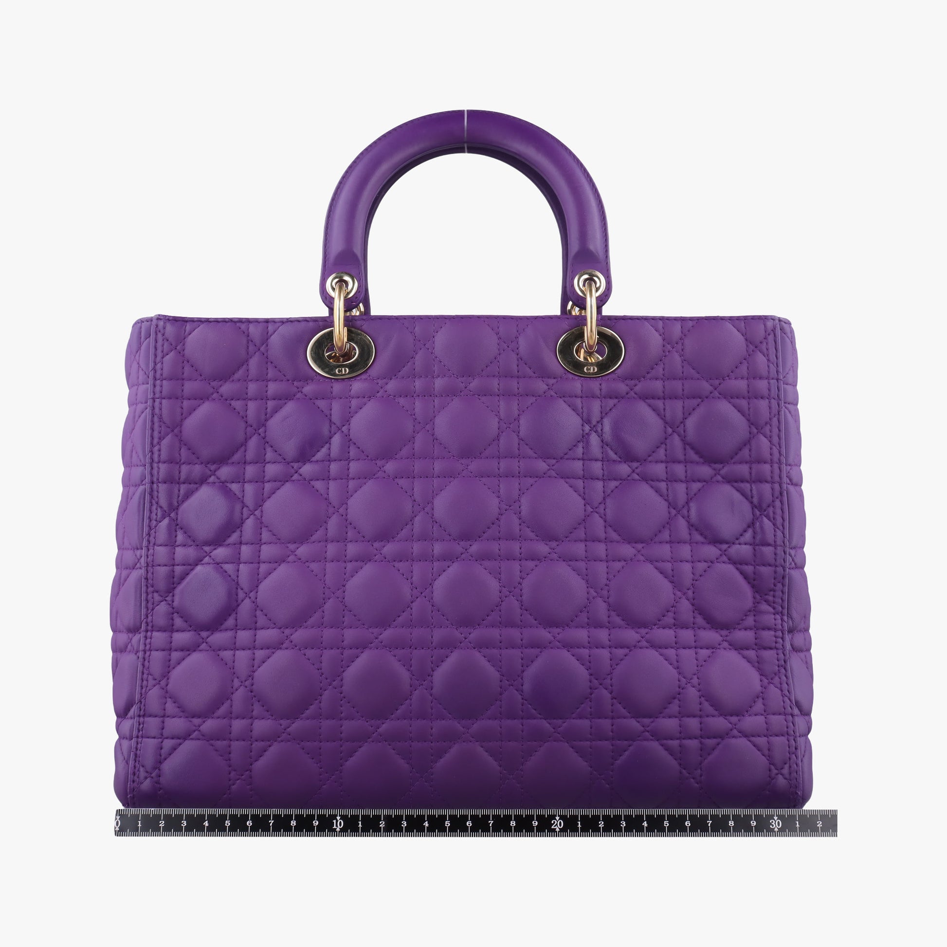 Lady Dior Purple lambskin 15-BO-0172レディディオール パープル ラムスキン 15-BO-0172