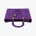 Lady Dior Purple lambskin 15-BO-0172レディディオール パープル ラムスキン 15-BO-0172