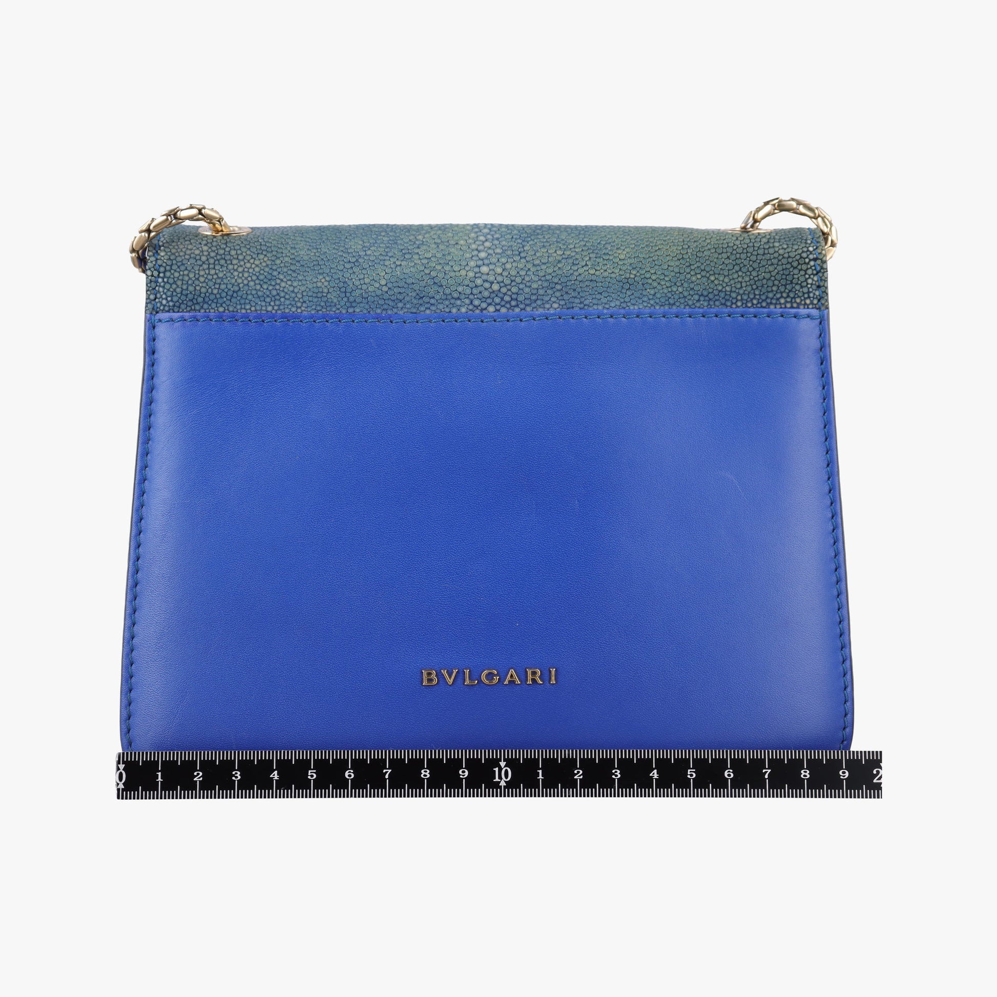 SERPENTI FOREVER Blue Galuchat Skin×Leather AX.L14.37036セルペンティ フォーエバー ブルー ガルーシャスキン×レザー AX.L14.37036