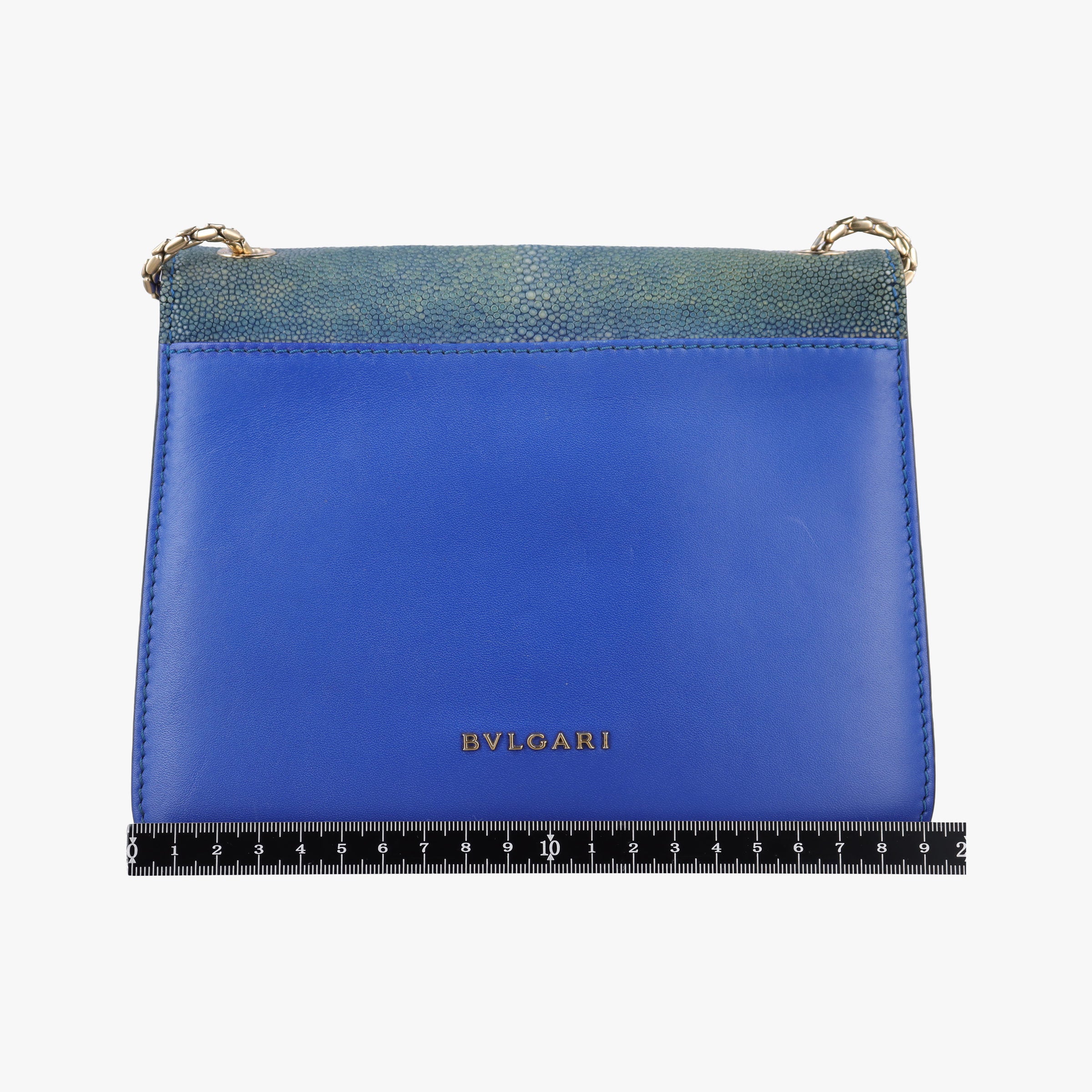 SERPENTI FOREVER Blue Galuchat Skin×Leather AX.L14.37036セルペンティ フォーエバー ブルー ガルーシャスキン×レザー AX.L14.37036