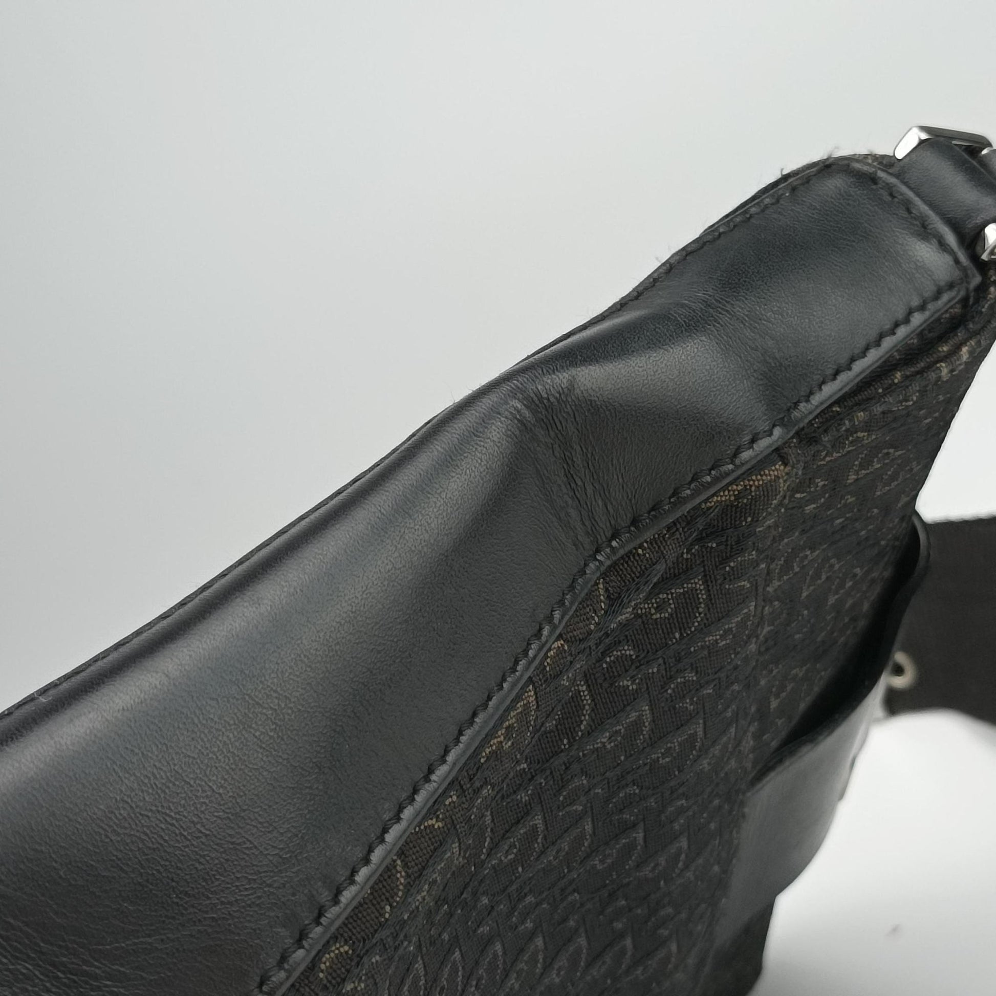 Street Chic Black canvasxleather 19BM-1022ストリートシック ブラック キャンバスxレザー 19BM-1022