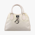 Lovely Beige Canvas × Leather 03-BO-0077ラブリー ベージュ キャンバス × レザー 03-BO-0077