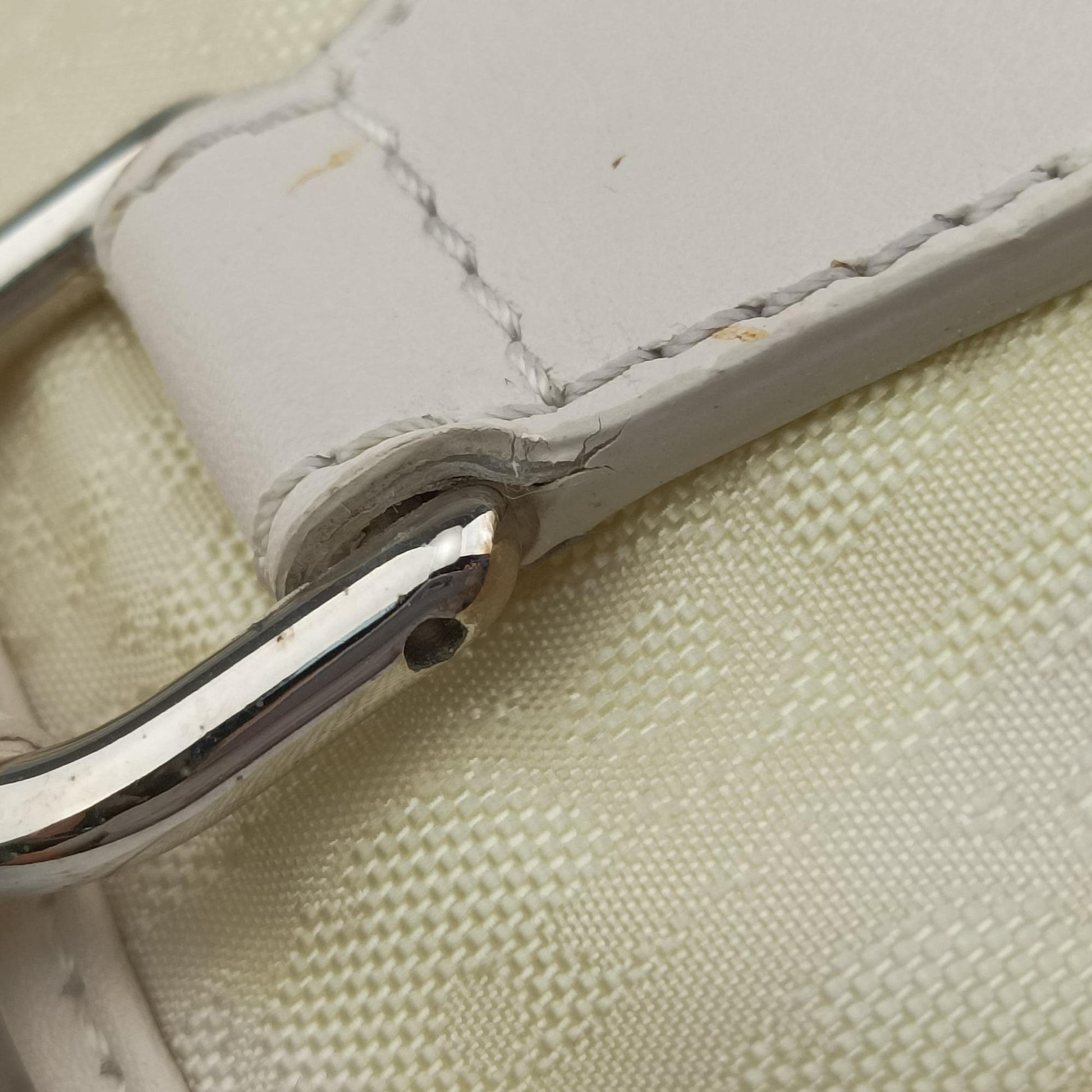Lovely Beige Canvas × Leather 03-BO-0077ラブリー ベージュ キャンバス × レザー 03-BO-0077