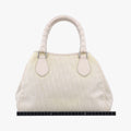 Lovely Beige Canvas × Leather 03-BO-0077ラブリー ベージュ キャンバス × レザー 03-BO-0077