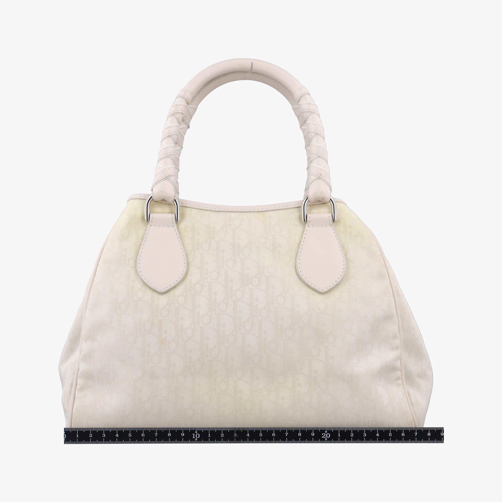 Lovely Beige Canvas × Leather 03-BO-0077ラブリー ベージュ キャンバス × レザー 03-BO-0077