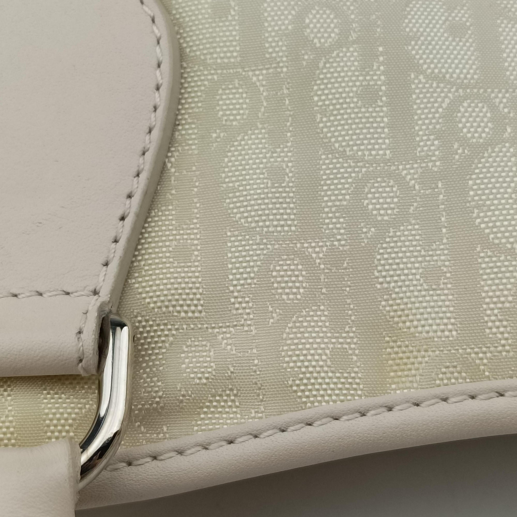 Lovely Beige Canvas × Leather 03-BO-0077ラブリー ベージュ キャンバス × レザー 03-BO-0077