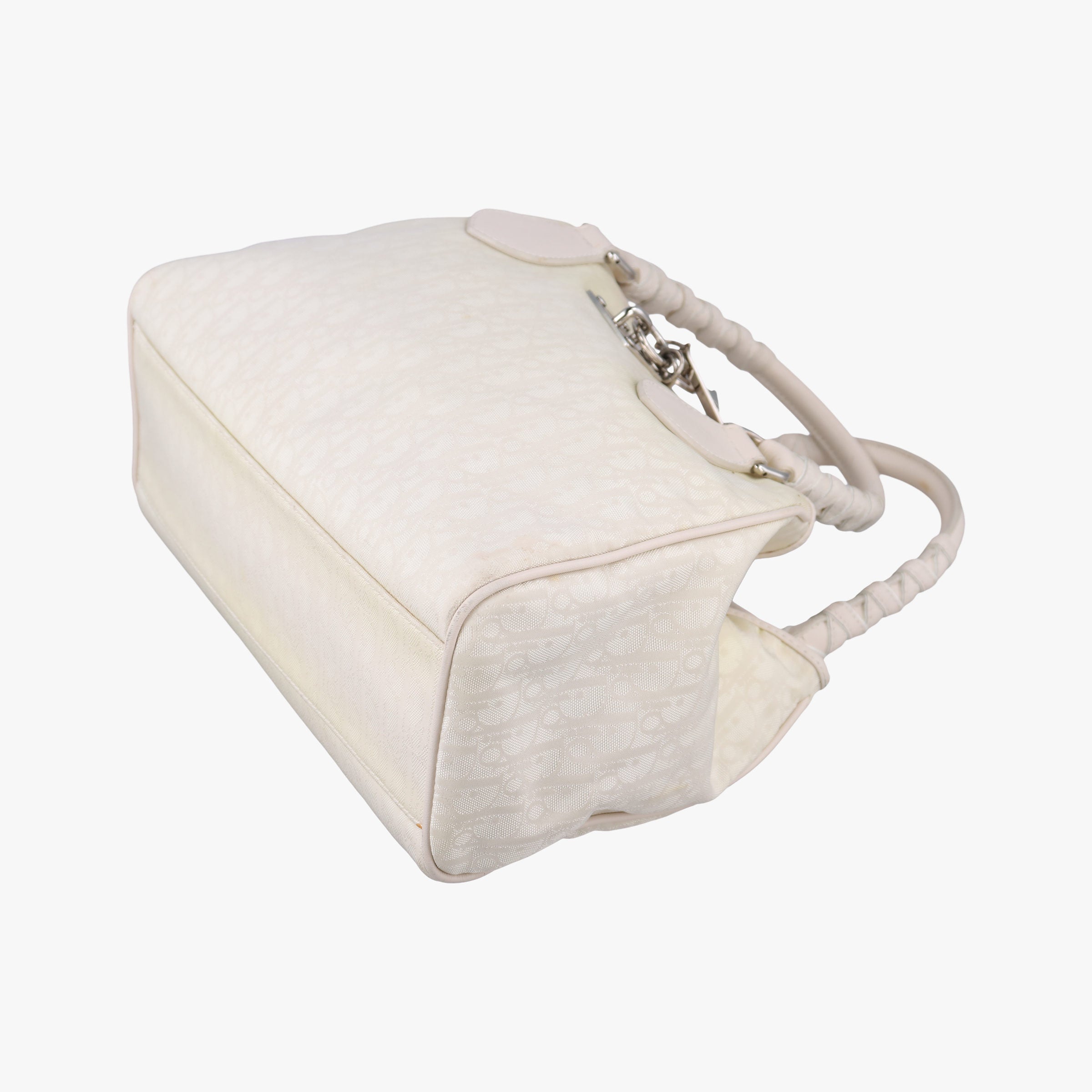 Lovely Beige Canvas × Leather 03-BO-0077ラブリー ベージュ キャンバス × レザー 03-BO-0077