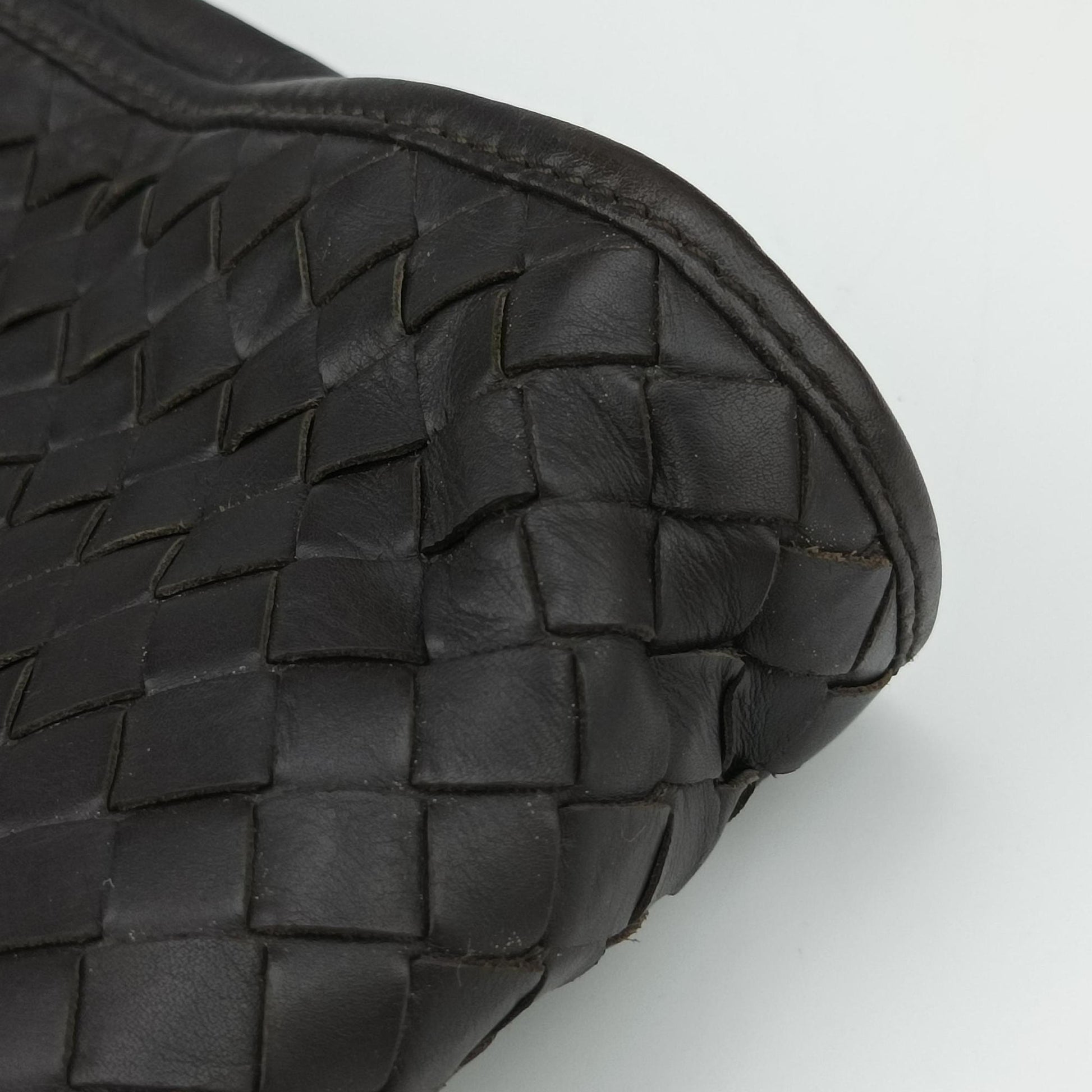 Intrecciato Brown lambskin B02861159Dイントレチャート ブラウン ラムスキン B02861159D