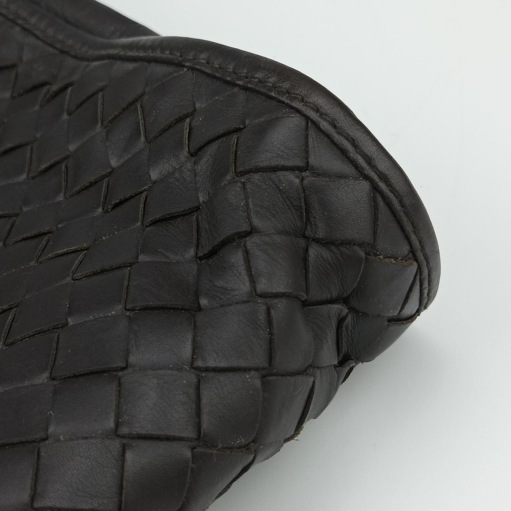 Intrecciato Brown lambskin B02861159Dイントレチャート ブラウン ラムスキン B02861159D