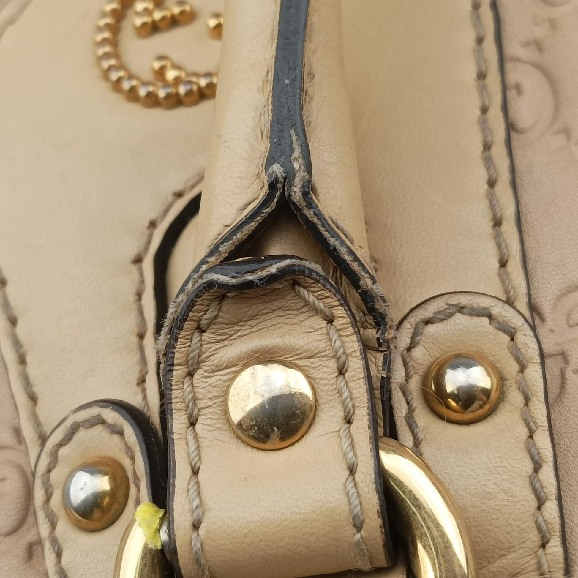 Scarlett Beige Leather 282299 F011117359スカーレット ベージュ レザー 282299 F011117359