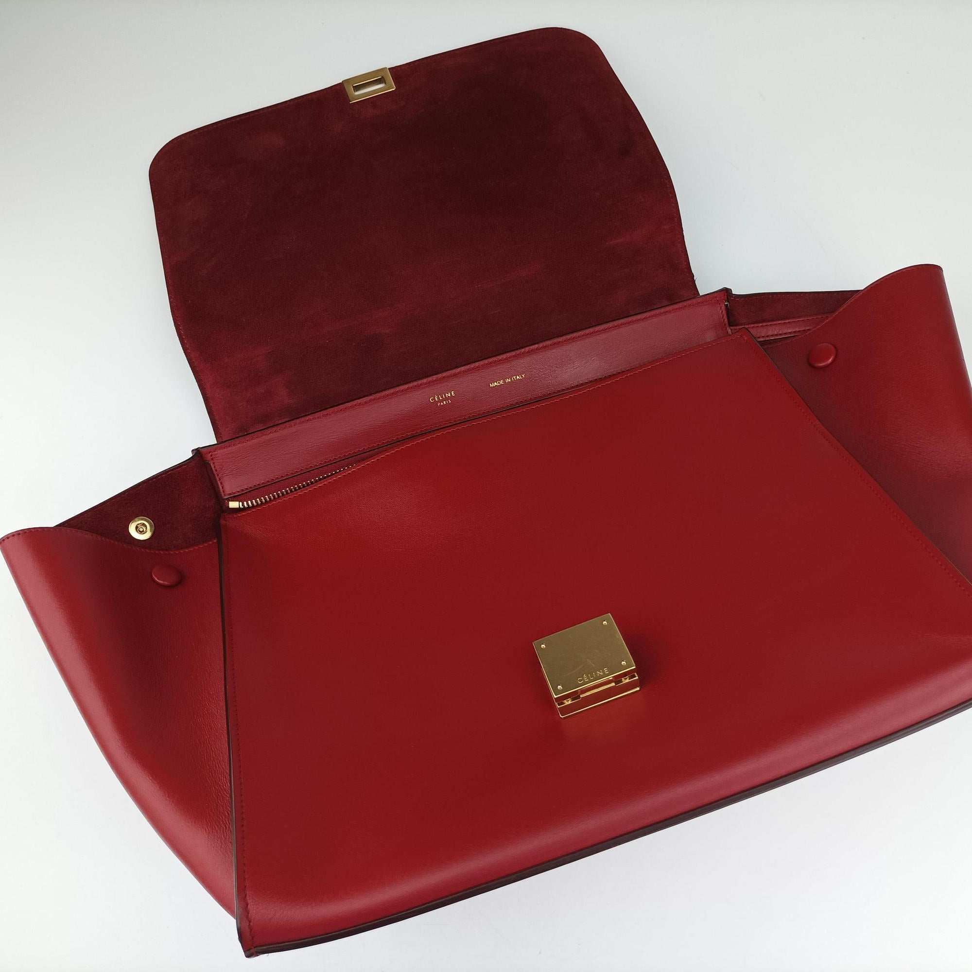 Trapeze Red Leather S-CU-1103トラペーズ レッド レザー S-CU-1103