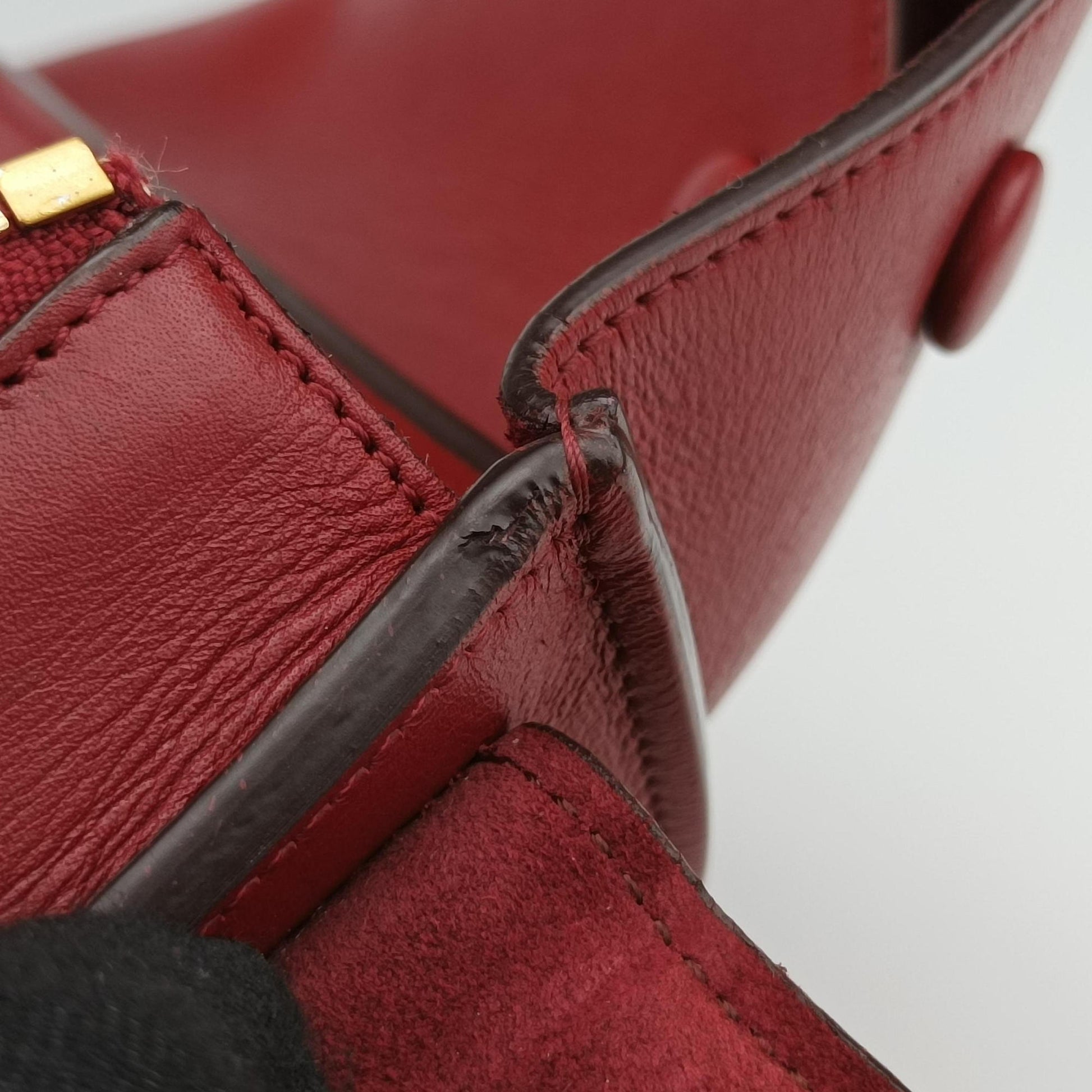 Trapeze Red Leather S-CU-1103トラペーズ レッド レザー S-CU-1103