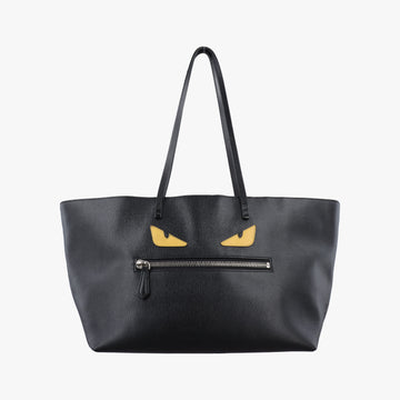 Hollow Tote Black Leather 8BH185 8BH185-1BV-159-0059プリントロールトート ブラック レザー 8BH185 8BH185-1BV-159-0059