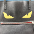 Hollow Tote Black Leather 8BH185 8BH185-1BV-159-0059プリントロールトート ブラック レザー 8BH185 8BH185-1BV-159-0059