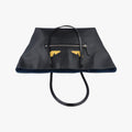 Hollow Tote Black Leather 8BH185 8BH185-1BV-159-0059プリントロールトート ブラック レザー 8BH185 8BH185-1BV-159-0059