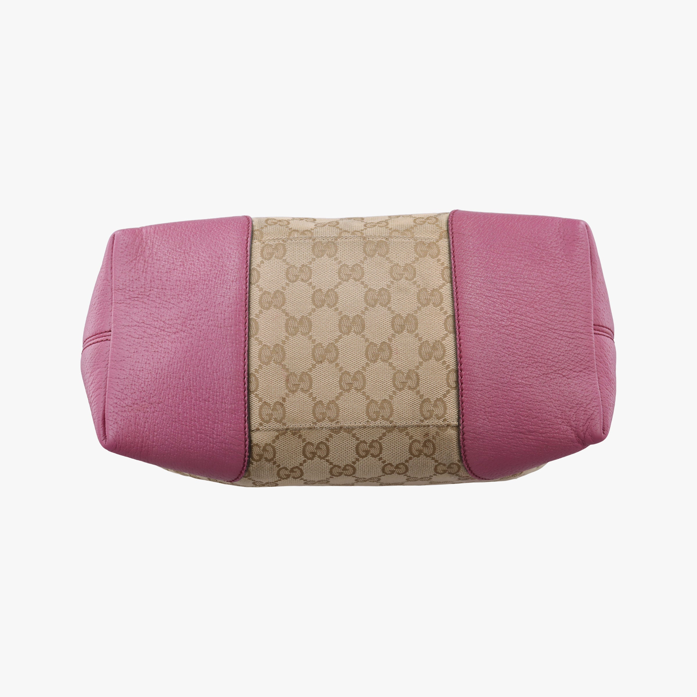 Guccissima Bree Beige × Raspberry Pink GG canvas×Leather 353120 G018496687グッチシマ ブリー ベージュ×ピンク GGキャンバス×レザー 353120 G018496687