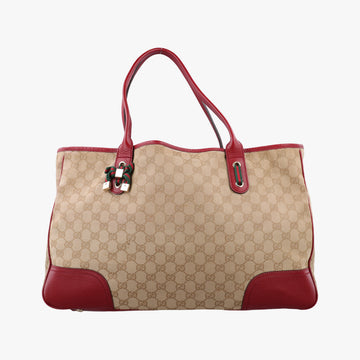 GG Supreme Beige × Red GG Canvas×Leather 161719 F2381052GGスプリーム ベージュ×レッド GGキャンバス×レザー 161719 F2381052