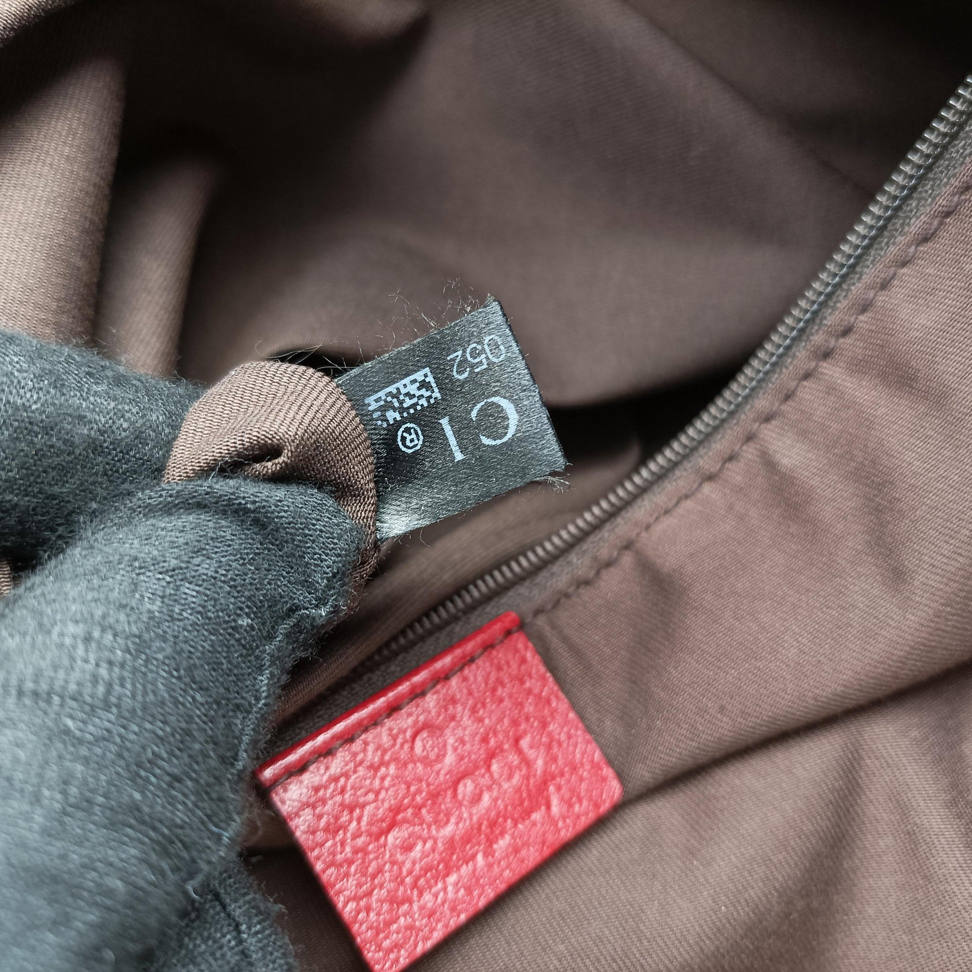 GG Supreme Beige × Red GG Canvas×Leather 161719 F2381052GGスプリーム ベージュ×レッド GGキャンバス×レザー 161719 F2381052