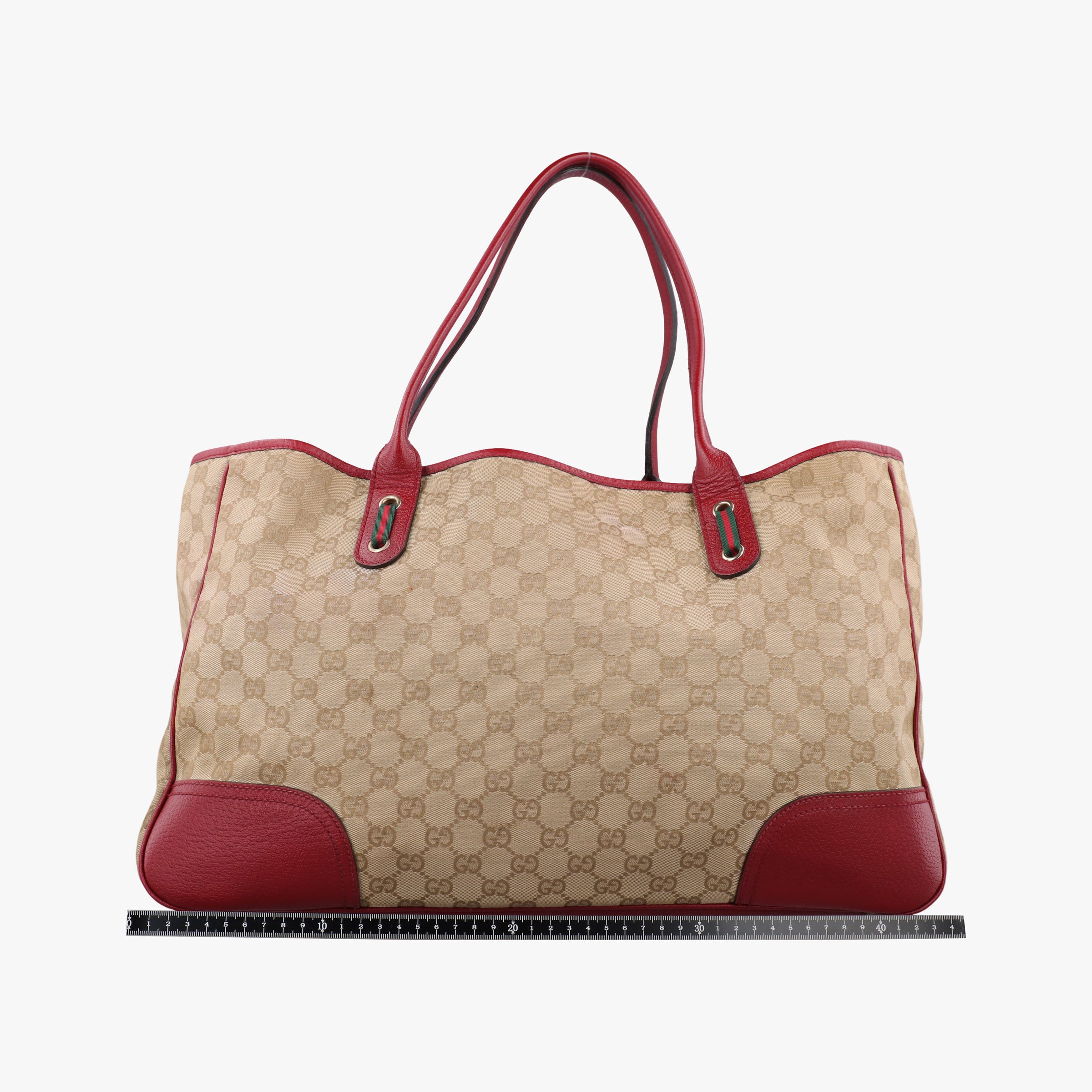 GG Supreme Beige × Red GG Canvas×Leather 161719 F2381052GGスプリーム ベージュ×レッド GGキャンバス×レザー 161719 F2381052