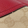 GG Supreme Beige × Red GG Canvas×Leather 161719 F2381052GGスプリーム ベージュ×レッド GGキャンバス×レザー 161719 F2381052