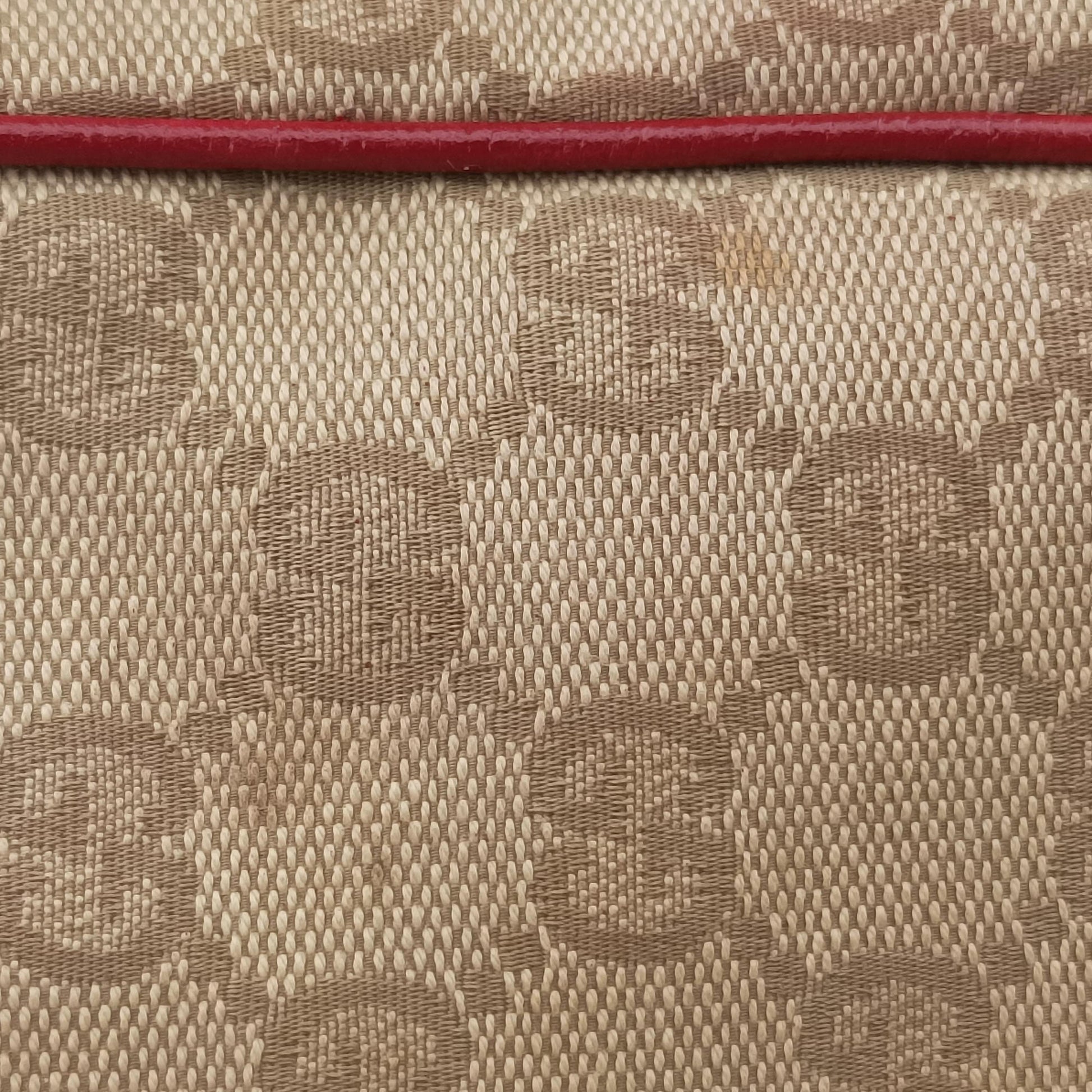 GG Supreme Beige × Red GG Canvas×Leather 161719 F2381052GGスプリーム ベージュ×レッド GGキャンバス×レザー 161719 F2381052