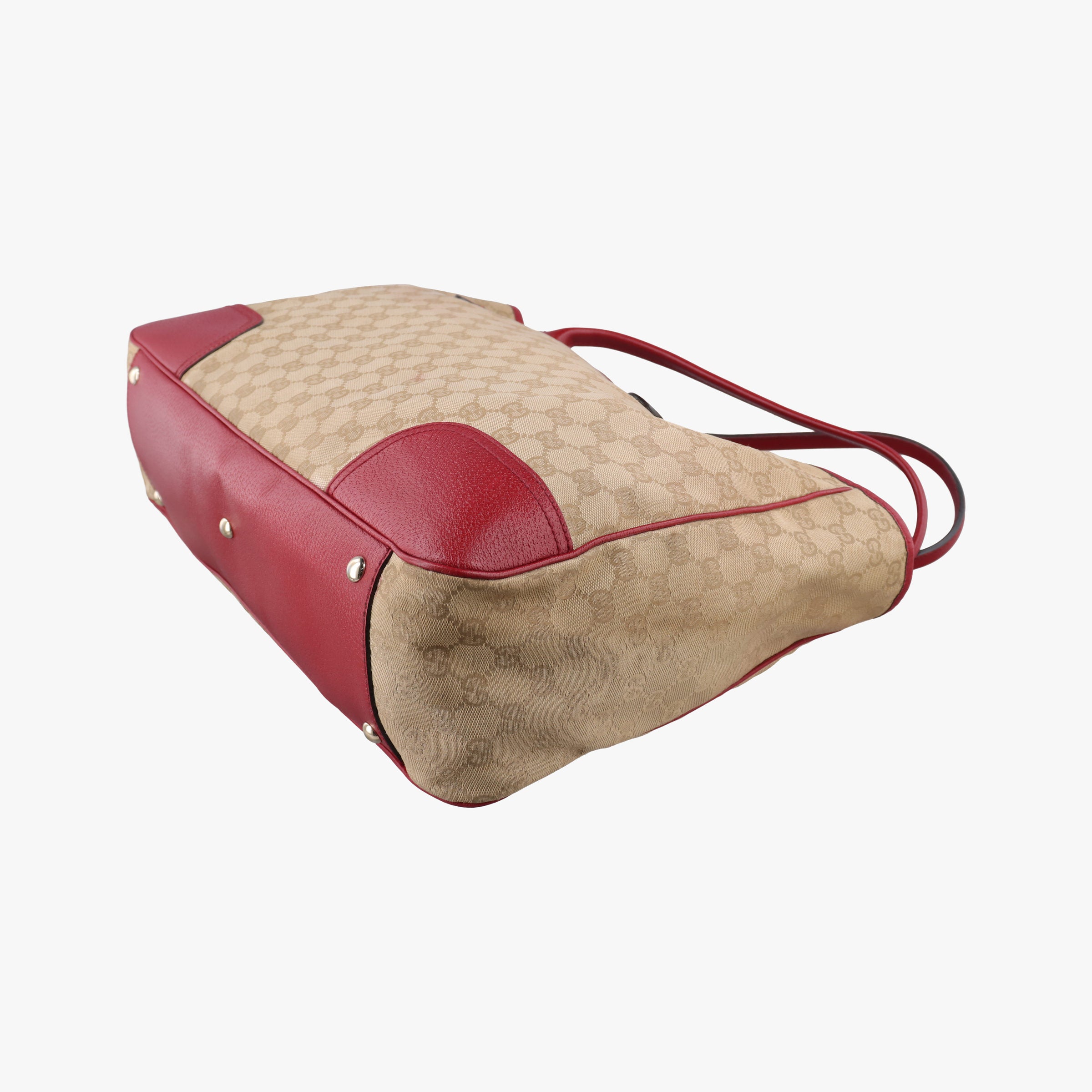 GG Supreme Beige × Red GG Canvas×Leather 161719 F2381052GGスプリーム ベージュ×レッド GGキャンバス×レザー 161719 F2381052
