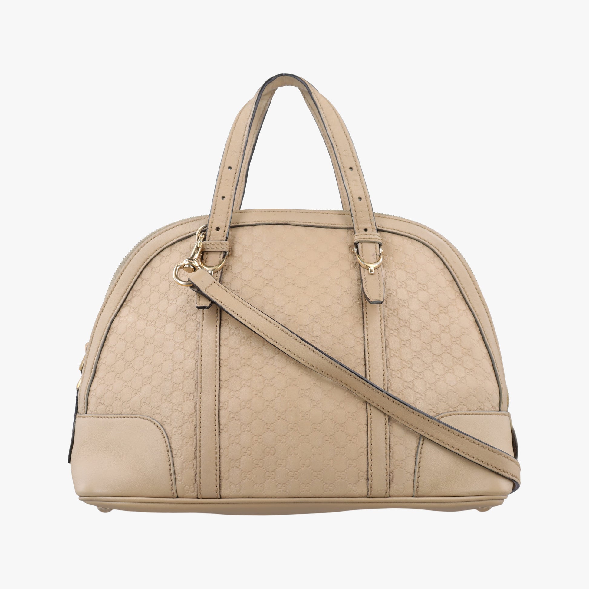 Microguccissima Beige Leather 309617 C015863258マイクログッチシマ ベージュ レザー 309617 C015863258