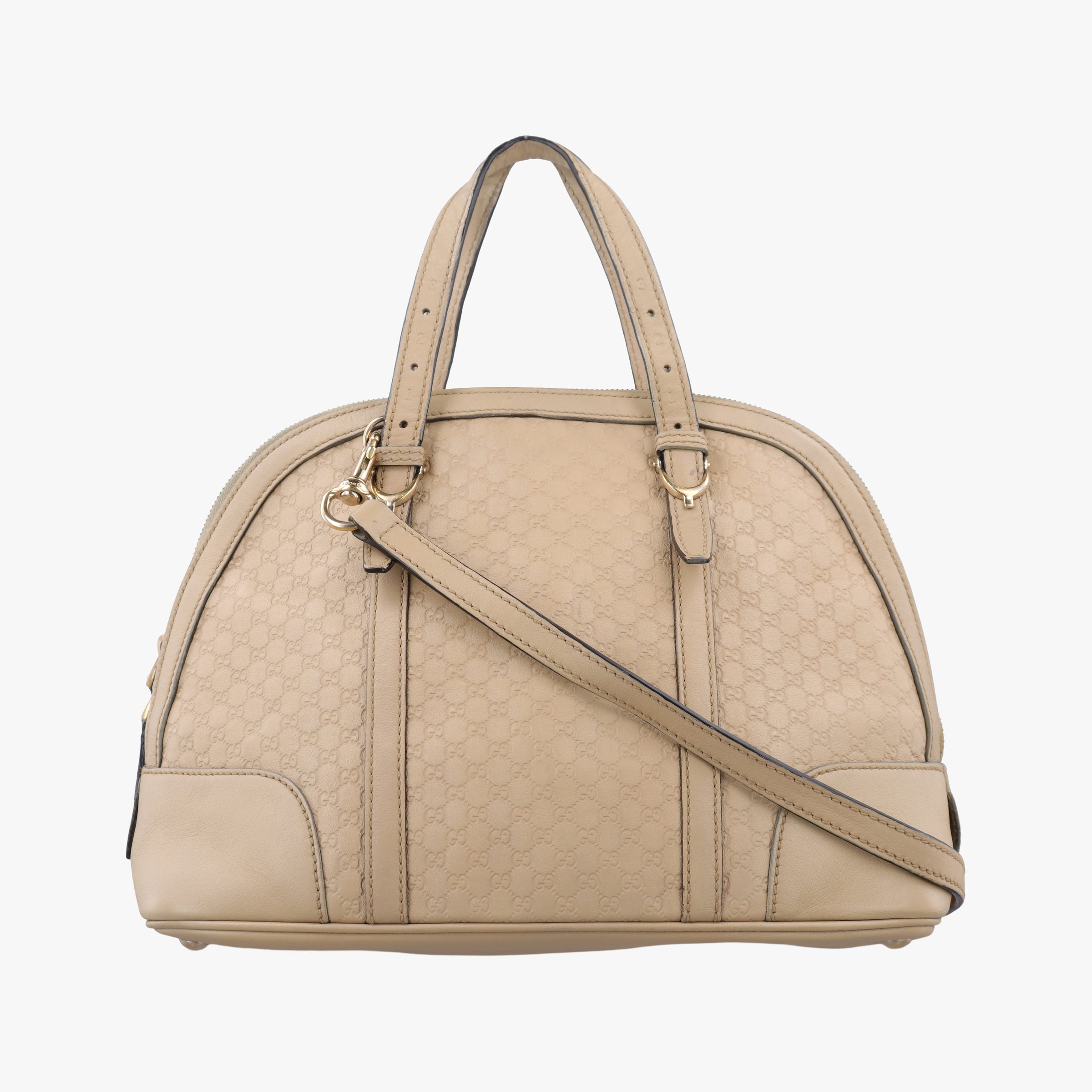 Microguccissima Beige Leather 309617 C015863258マイクログッチシマ ベージュ レザー 309617 C015863258