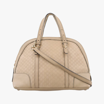 Microguccissima Beige Leather 309617 C015863258マイクログッチシマ ベージュ レザー 309617 C015863258