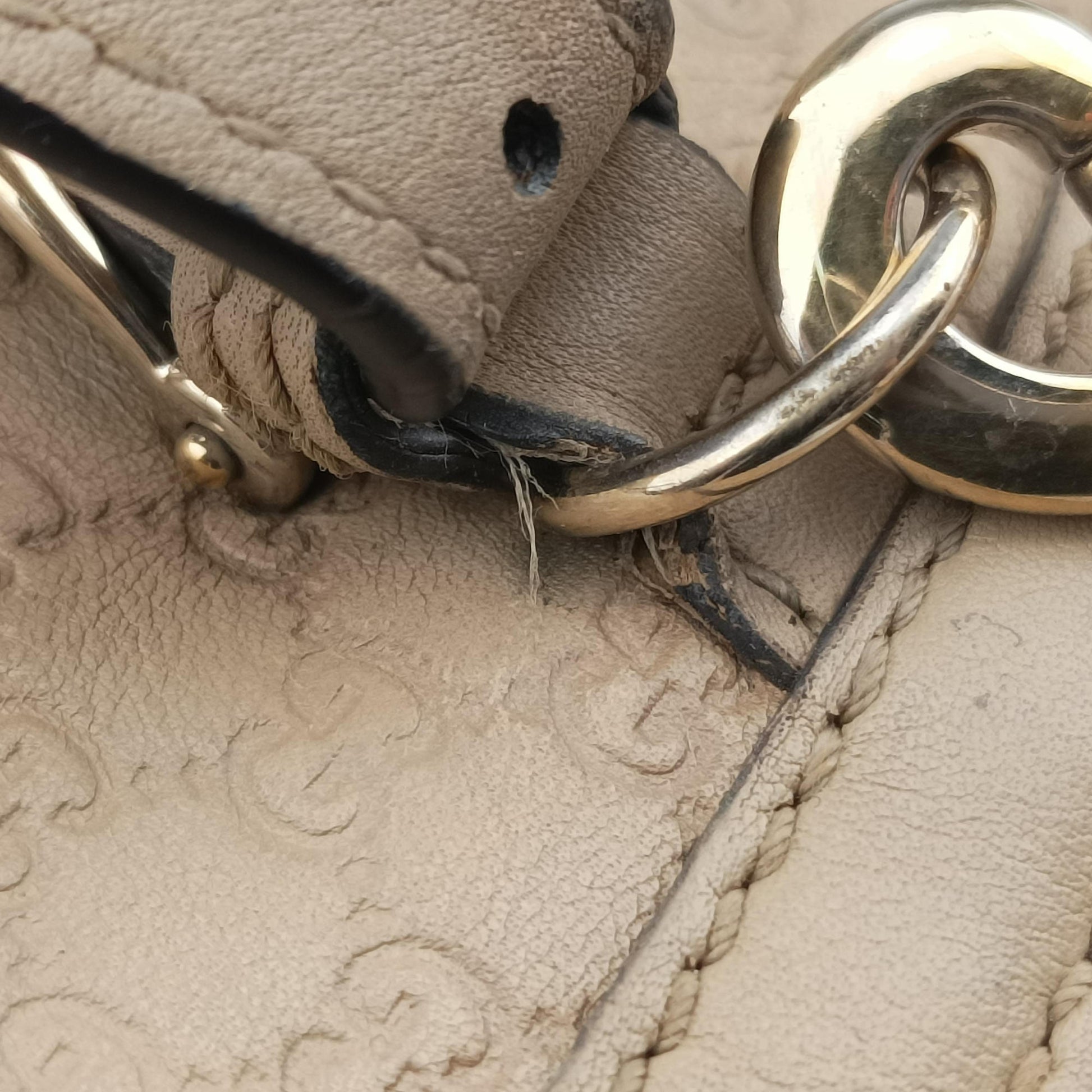 Microguccissima Beige Leather 309617 C015863258マイクログッチシマ ベージュ レザー 309617 C015863258